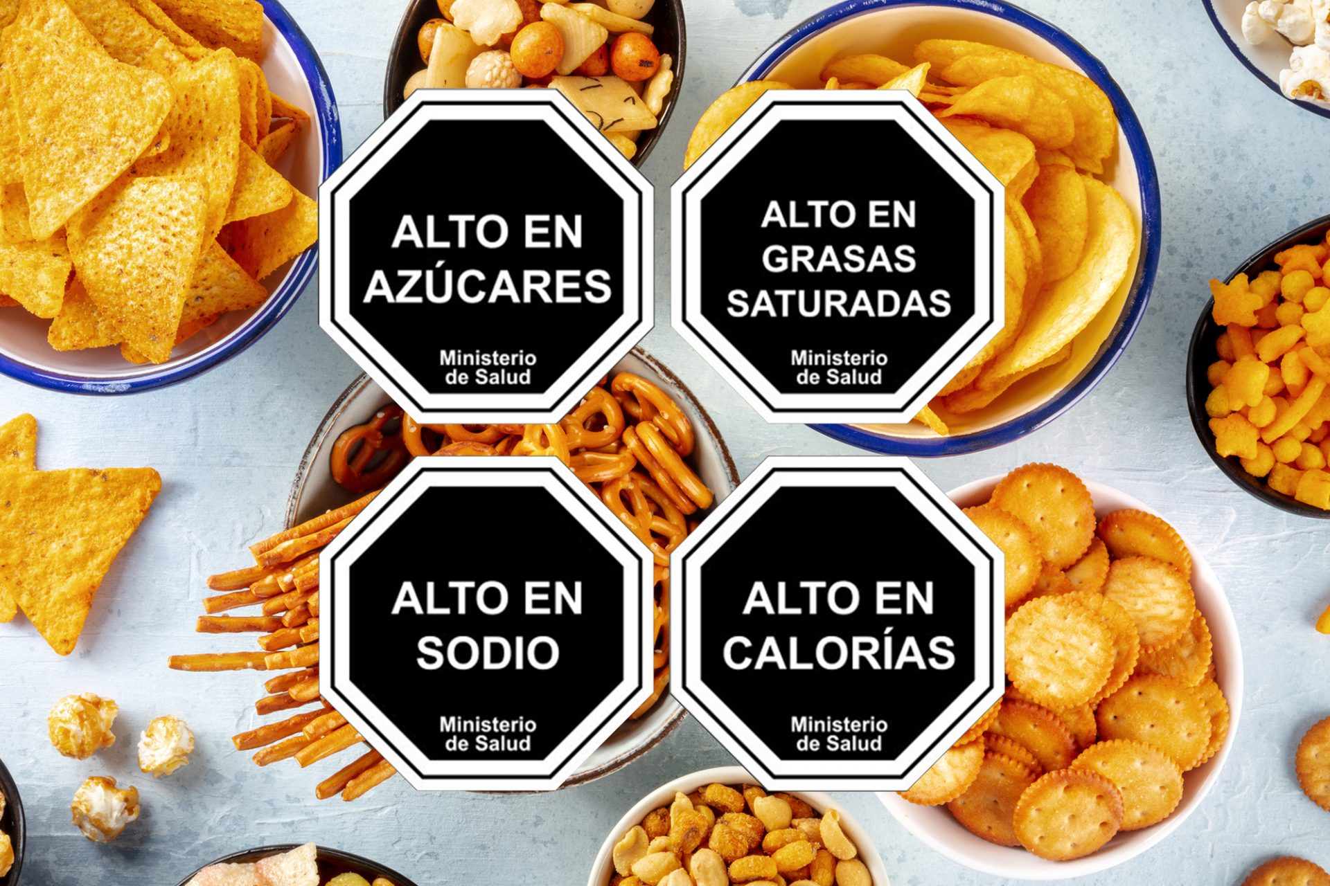 Alimentos con sellos: ¿Eliminarlos o integrarlos a nuestra dieta?