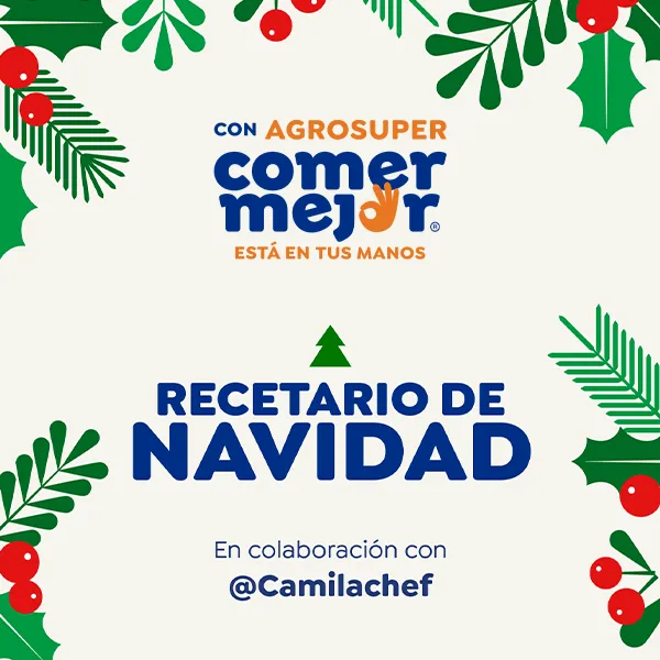 Recetario de Navidad en colaboración con @Camilachef