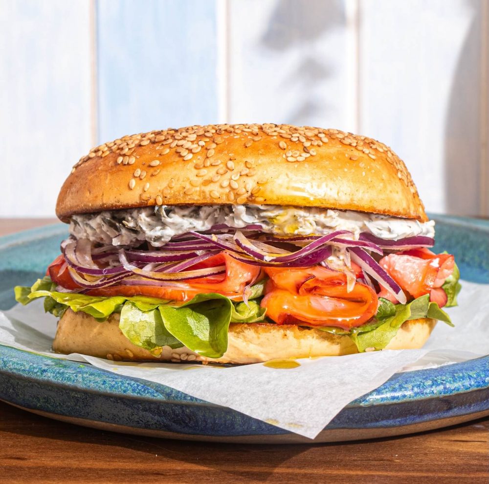 Bagels de Salmón